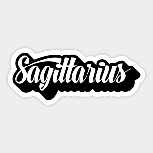 Sagittarius Zodiac // Coins and Connections Sticker